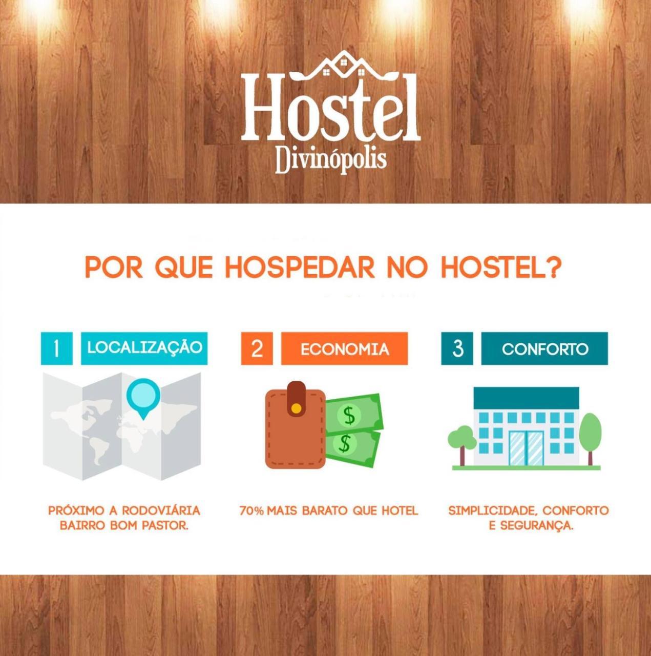 Hostel Divinopolis Bagian luar foto